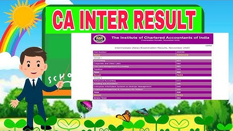 ca inter result dec 21/ca inter dec 21 result date/ca inter result/ca intermediate december result