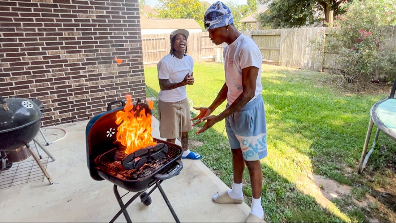 Setting Loaded $1000 Designer Shoes On Fire Since He wanted Smoke💨