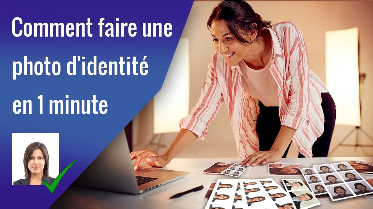 Comment faire une photo d’identité biométrique en 1 minute - YouTube