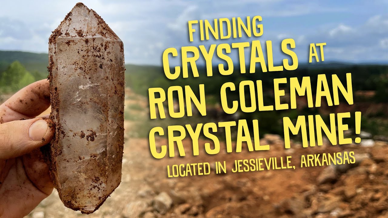 Finding Crystals at Ron Coleman Crystal Mine!! YouTube