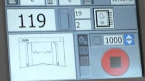 Paper counting machine - Vacuumatic Vicount 3 - Counting 190gsm material using Heavy stock blade