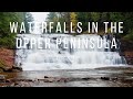Waterfalls In the Upper Peninsula | Canyon Falls | Agate Falls | Tahquamenon Falls | Michigan