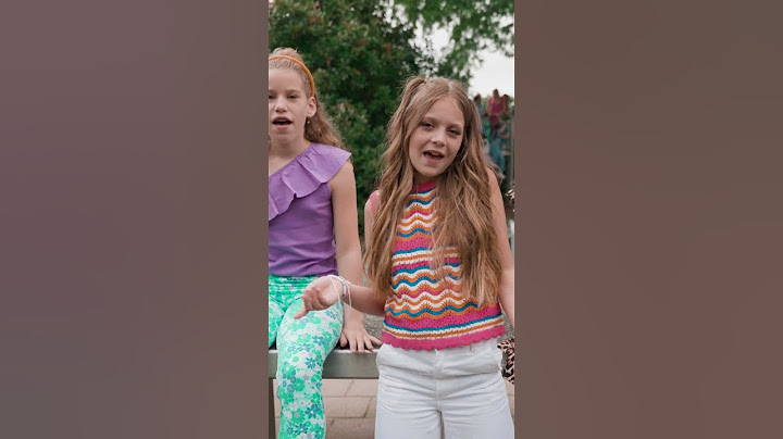 Kun jij net zo goed meezingen met Vitamine Buiten als Zoë & Marlou? #popz #singing #zingen #shorts