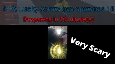 [YBA] A Lucky Arrow Has Spawned