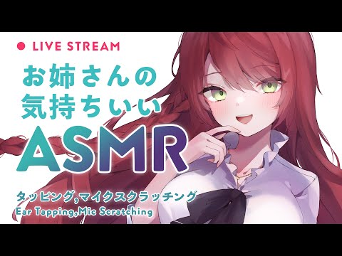 【ASMR】君が気持ちいいことしてあげる💤Ear Tapping,Mic Scratching【緋乃あかね / Japanese Vtuber】