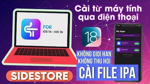 Hướng Dẫn Cài SideStore ứng dụng cài ipa không giới hạn không thu hồi