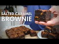 Les meilleurs brownies au caramel sal de tous les temps  recette facile de brownie au caramel sal