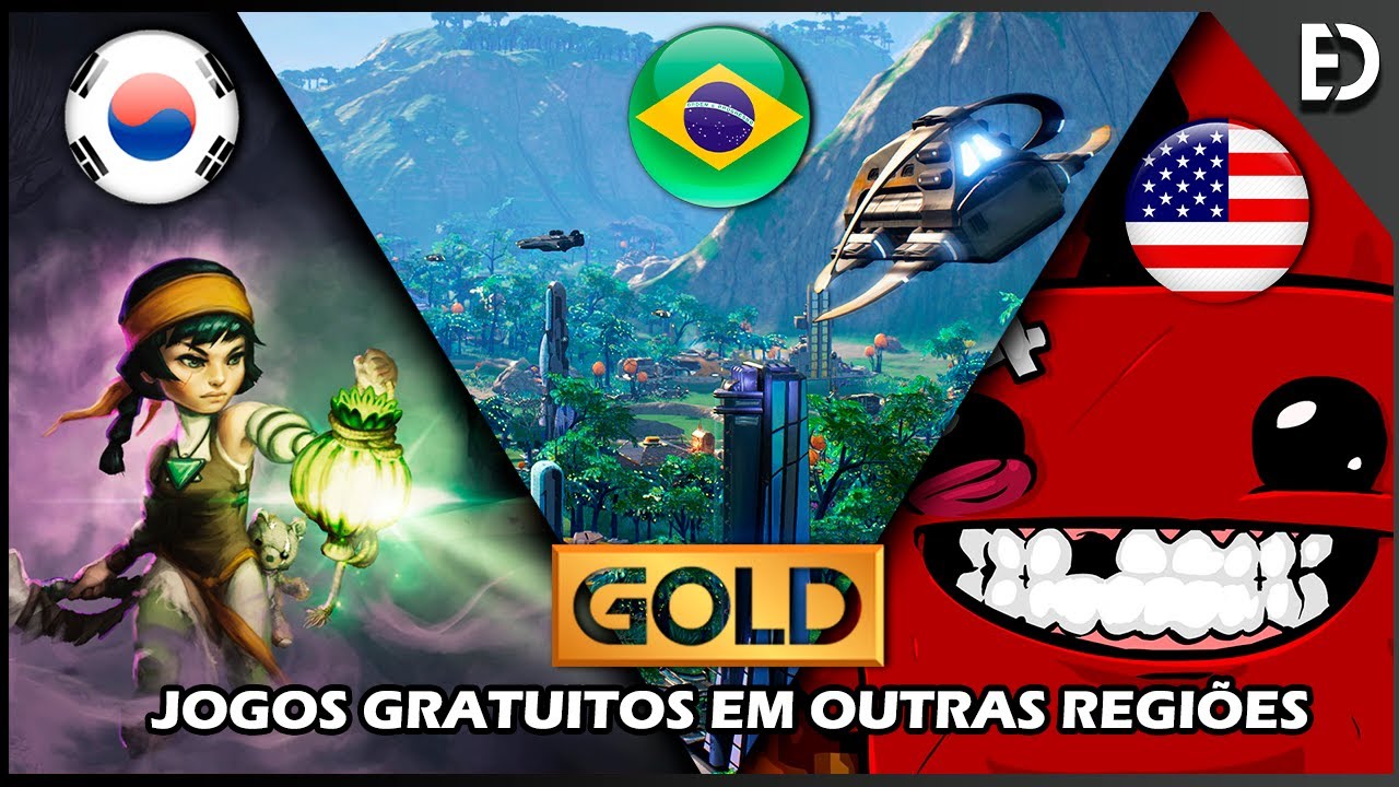 XBOX PELO MUNDO - JOGOS GRÁTIS NA LIVE DE PORTUGAL 