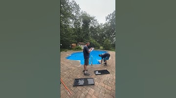 HOW TO MEASURE FREEFORM POOL FOR SAFTEY COVER #pool #howto #measures