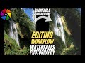 darktable editing workflow for waterfalls - 5 minutes challenge