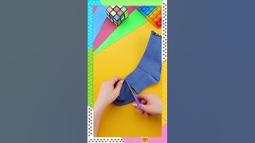 💙Ta-da! DIY SOCK TOY Turns Into the CUTEST STITCH PLUSH! 🧦🧸 #shorts #craft
