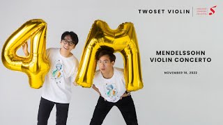 TwoSet Violin & SSO: Mendelssohn Violin Concerto