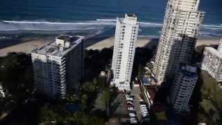 Video walk-through of a Mantra Crown Towers 2 bedroom ocean view apartment