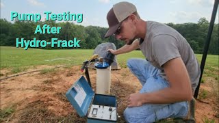 HydroFracking Water Wells that Run Dry, Pump Testing Before & After to see What GPM it Makes Now!