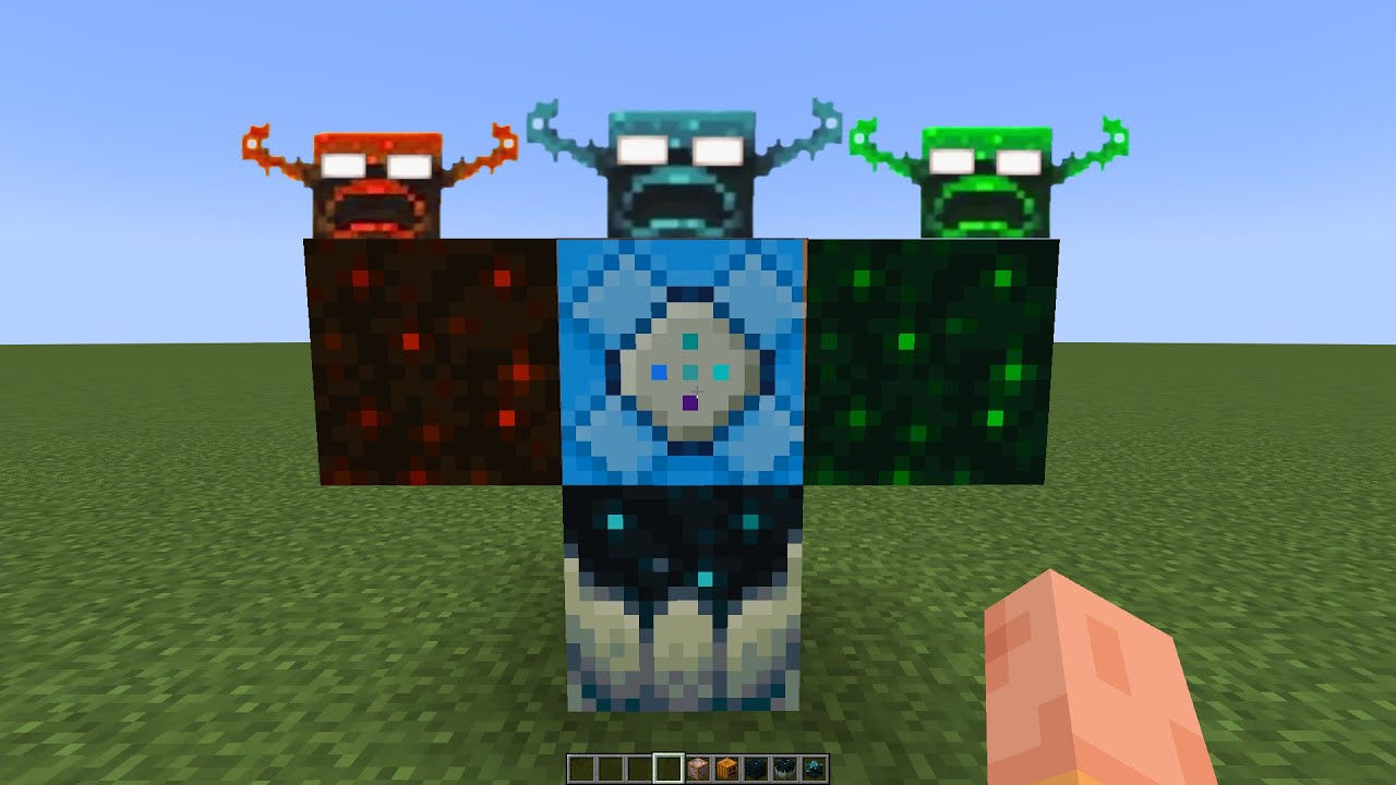 what if you create a WARDEN MULTI BOSS in MINECRAFT (part 11) - YouTube