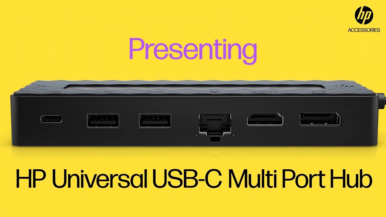 Hub multipuerto USB-C universal HP