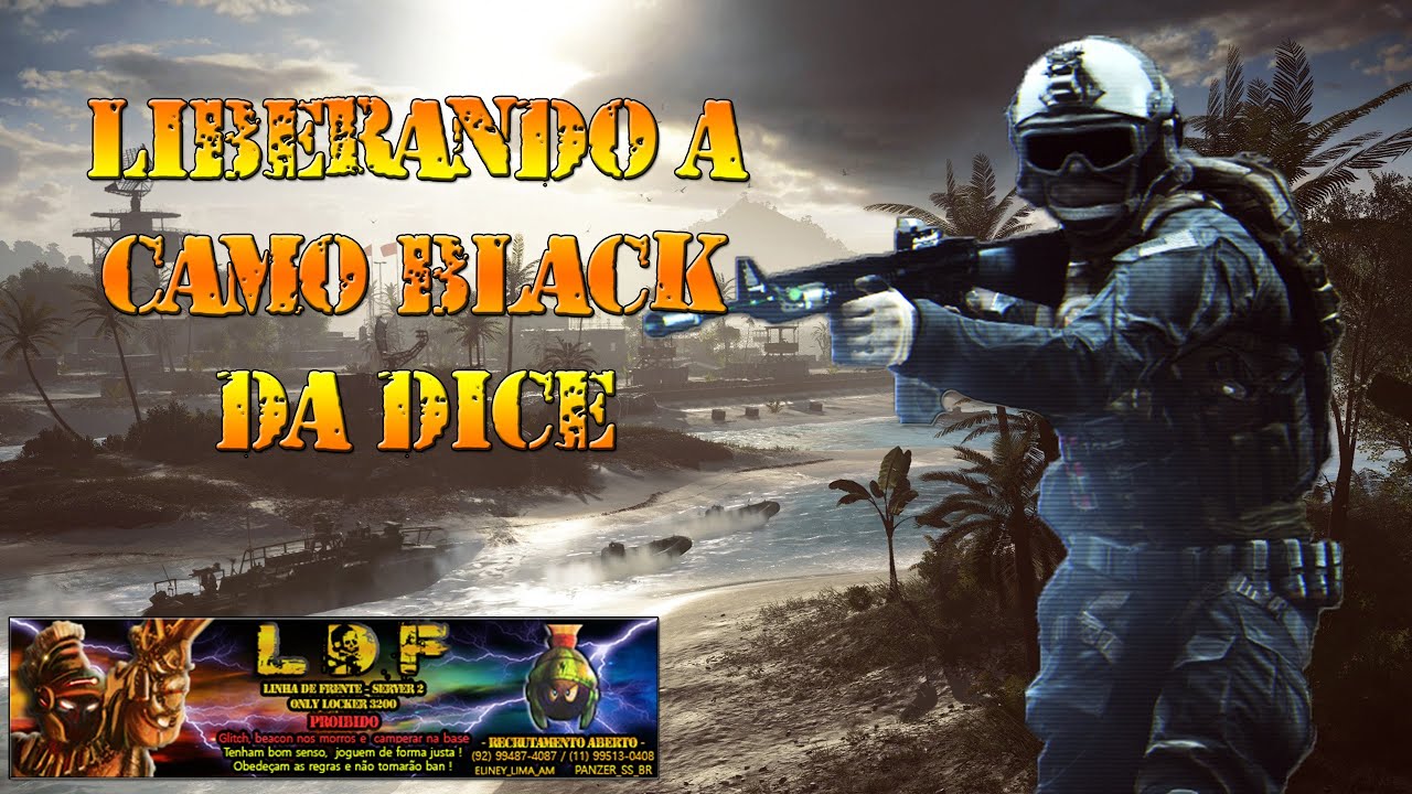 Desbloqueando a "Black Camo Dice" BATTLEFIELD 4