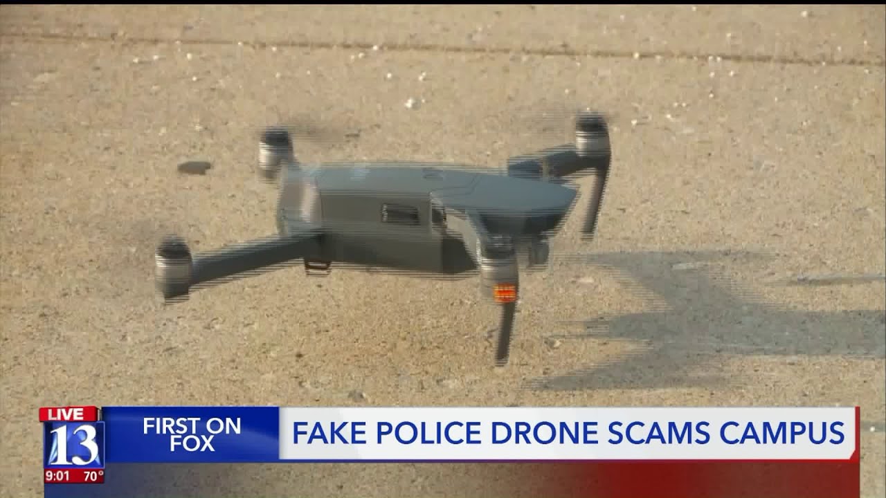 provo utah Drone broadcasts fake evacuation notice near Utah campus