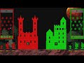 Castle destruction marble race in algodoo  the war day 108115