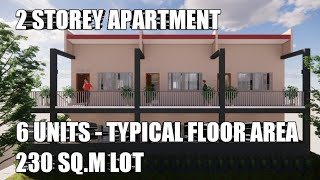 6 Door Apartment