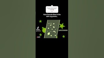 Rust console glow in the dark rug promo…#shorts #rust #rustconsole