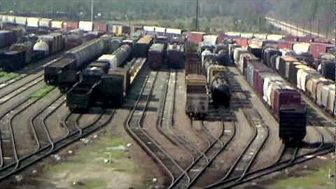 Waycross Georgia's Rice Hump Yard in operation.m4v