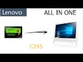 Haz tu computadora más rapida con un SSD (ALL IN ONE Lenovo C245 ) | ¿Vale la pena invertir?