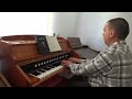 Gentle jesus  organist bujor florin lucian playing on romanian reed organ