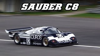 1986 Sauber Mercedes C8 - Fly Bys, Turbo Sounds Monza 2019