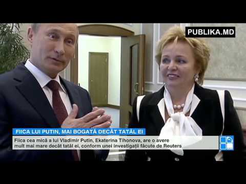Putred De Bogată Fiica Lui Vladimir Putin Are O Avere Mult Mai Mare Decat Tatăl Ei Youtube