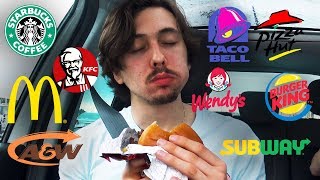 Manger dans tous les Fast-Food en une journée