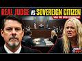 Sovereign Citizen DESTROYED in Court by Calm Judge