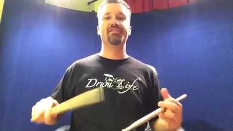 Five Minute Drum Lessons - Inverted Cheese Flam Taps Hybrid