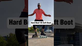 HARD BOOT VS SOFT BOOT 😳😱 #rollerblading #tips #shorts screenshot 3