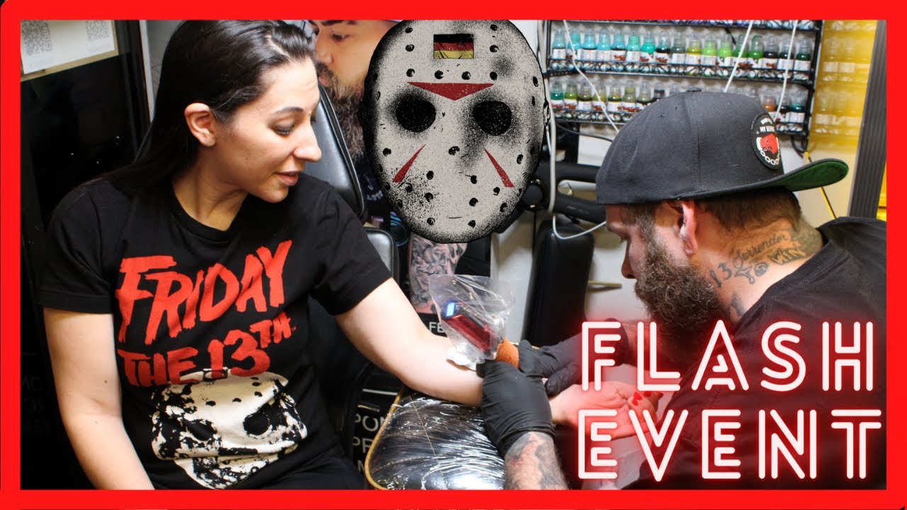 Tattoo Shops Friday the 13th Flash Event YouTube