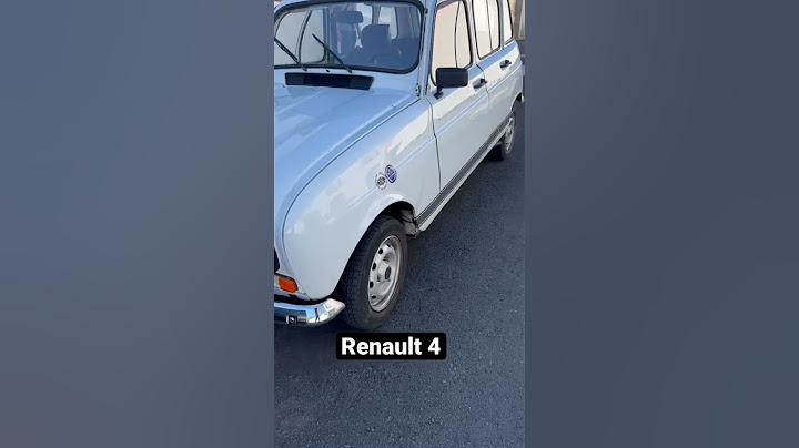 Beautiful Renault 4.
