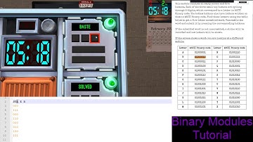 KTANE - How to - Binary, Broken Binary, Cruel Binary, Faulty Binary