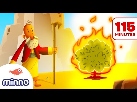 The Story of Moses and the Burning Bush PLUS 18 More Bible Stories for Kids