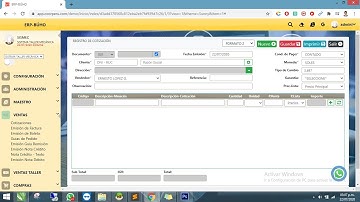 Sistema GoSoft ERP - Registro de Boletas y Facturas Electrónica - Almacén Stock