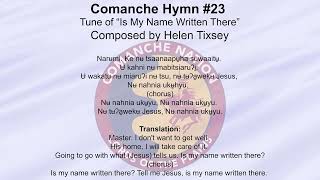 Comanche Hymn #23