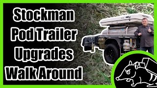 Модернизация прицепа Stockman Pod Offroad Camper для обеспечения электроэнергией, водой и многим другим!