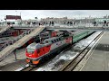 ЭП2К-422 c пассажирским поездом Новосибирск - Бишкек