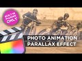 Create Real Ken Burns Effect in Final Cut Pro  [3D LOOK FOR PHOTOGRAPHS USING MASKS & ANIMATION]