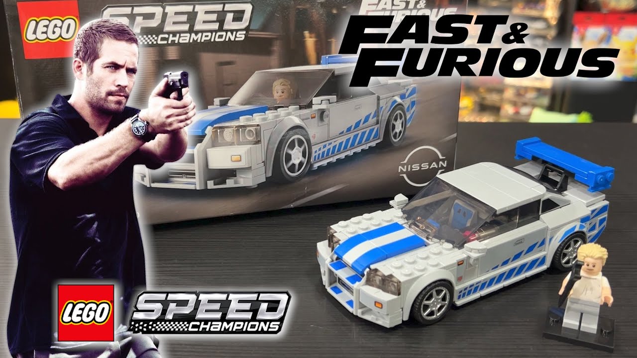 Il set Lego di Fast and Furious con l'auto di Dominic Toretto