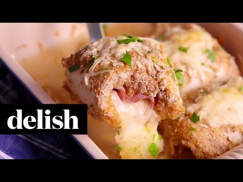Chicken Cordon Bleu Roll Ups | Delish