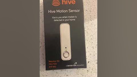 Hive Motion Sensor