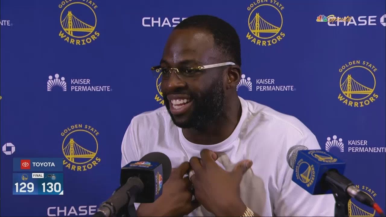 Draymond Green - You gone f*$& around and drown off this wave 🌊 🌊🌊 good  drip