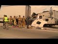 Driver Dead, Passenger Critically Injured After Crash Into Big Rig In Apple Valley