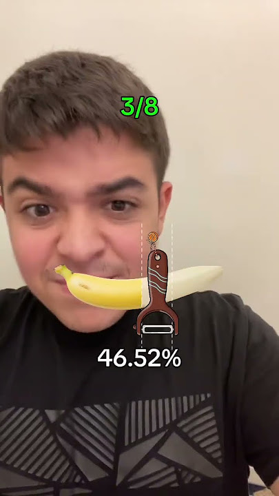 Peel the banana
