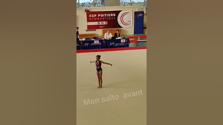 Mon Salto avant à la compétition.10ans #gaf #gymnastique #dualipa #gym #competition #sol#salto